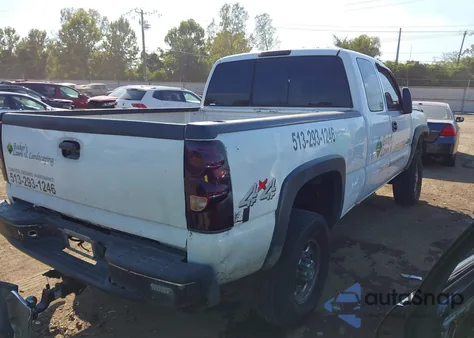 2003 Chevrolet Silverado 2500Hd Ls/Lt из США, поврежденный, VIN 1GCHK29123E329309